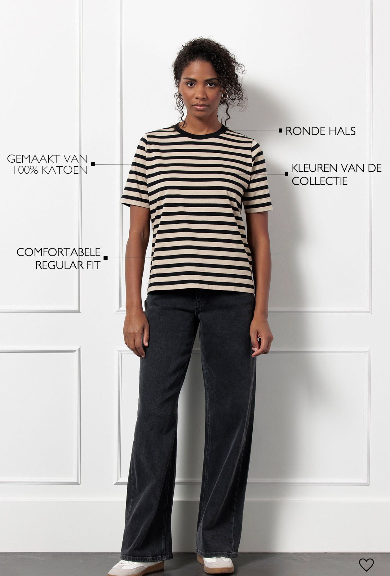Kiari stripe tshirt Studio Anneloes