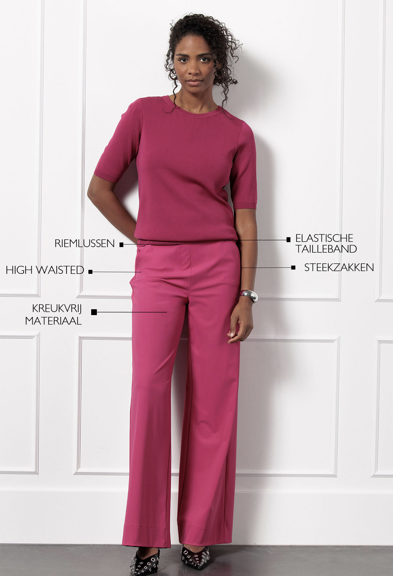 Lexie bonded trousers Studio Anneloes