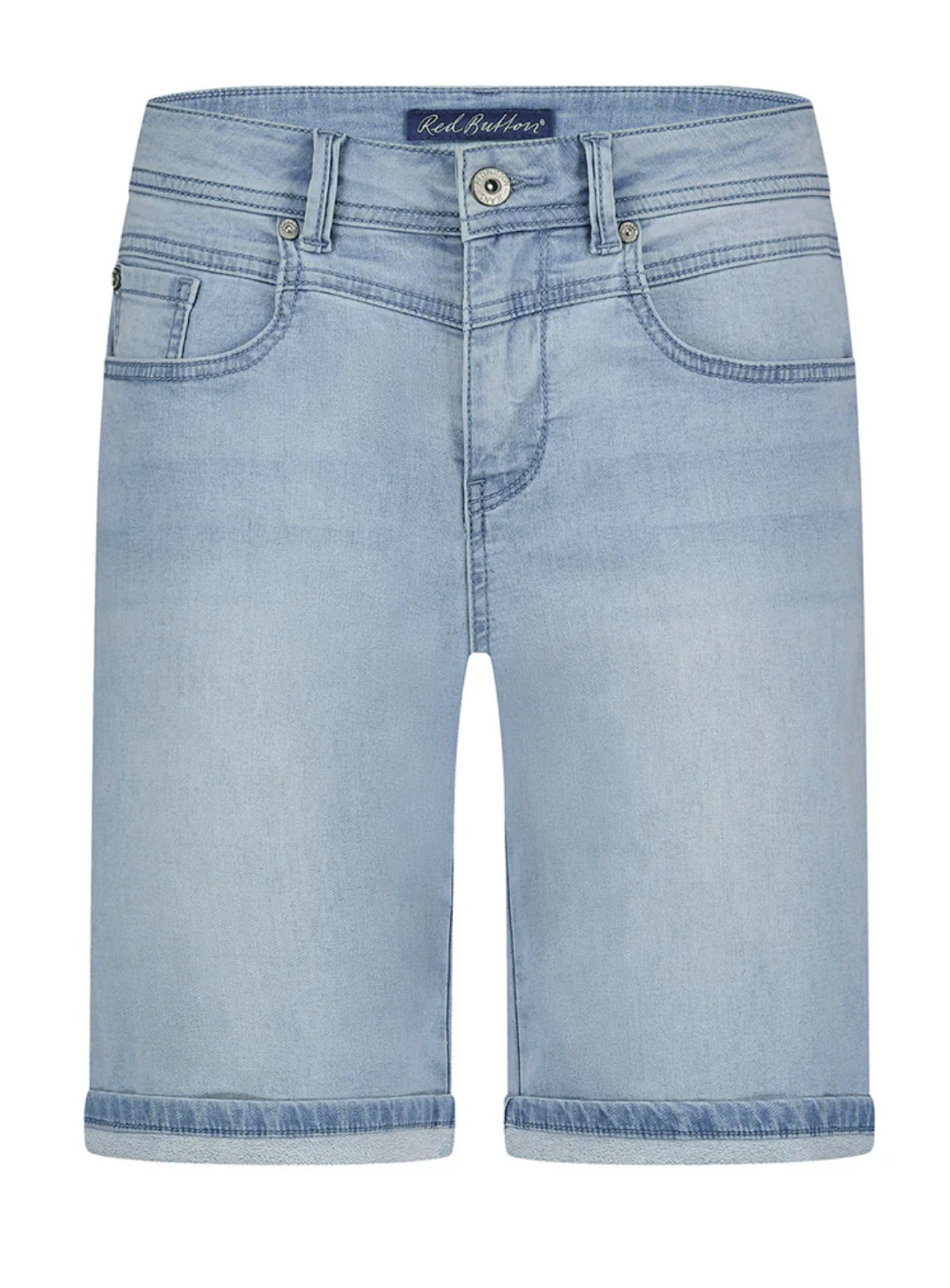 Red Button Relax short jog bleach