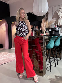 Thumbnail for Studio anneloes lexie bonded trousers rood