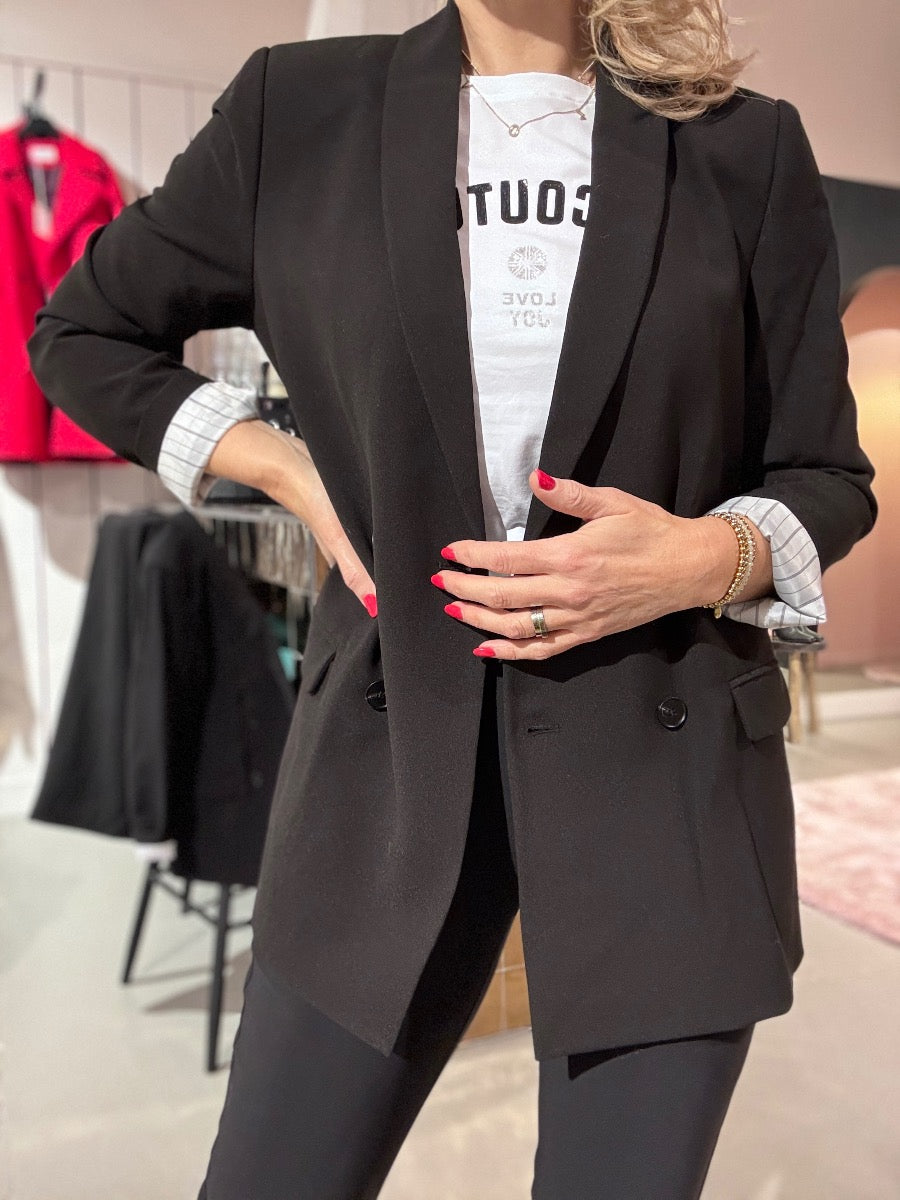 Co couture oversized blazer zwart
