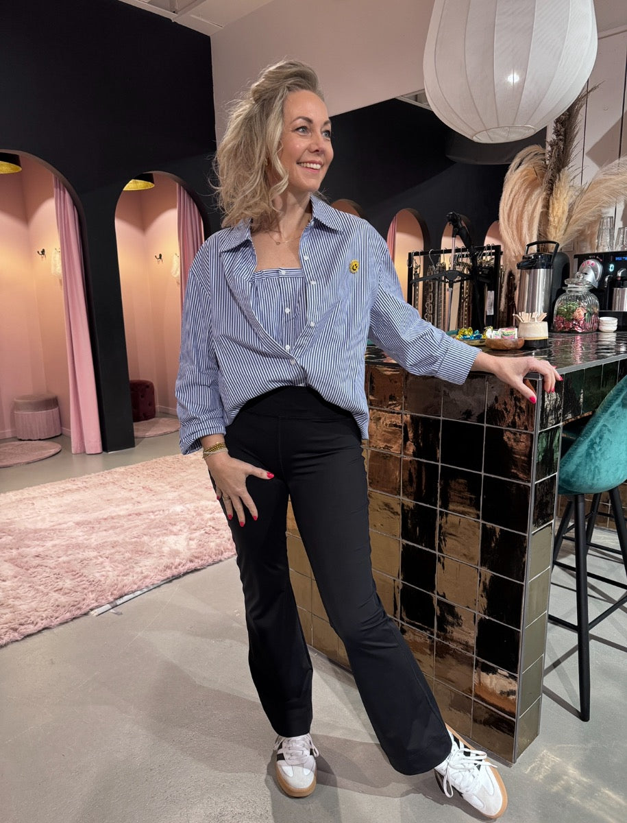Beauregard blouse dress blauw