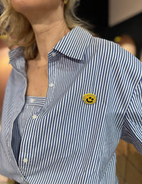 Thumbnail for Beauregard blouse dress blauw
