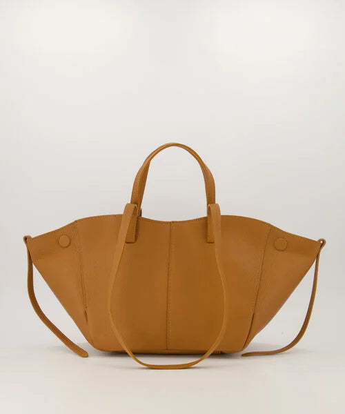 Kastgeluk Schoudertas cognac