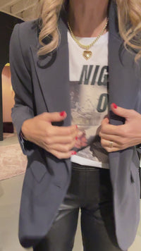 Co Couture Vola single oversized blazer