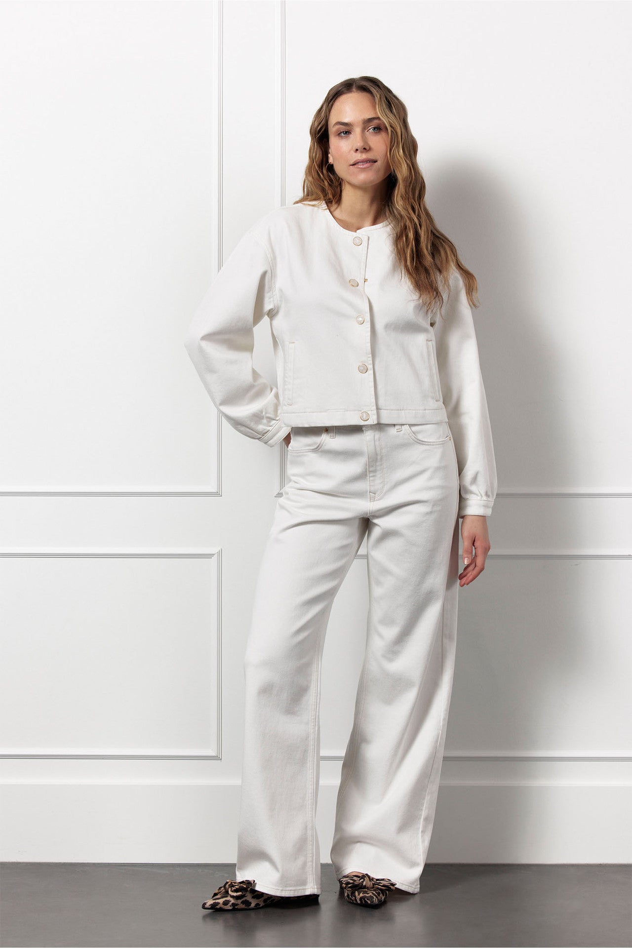 Lexie denim trousers van Studio Anneloes