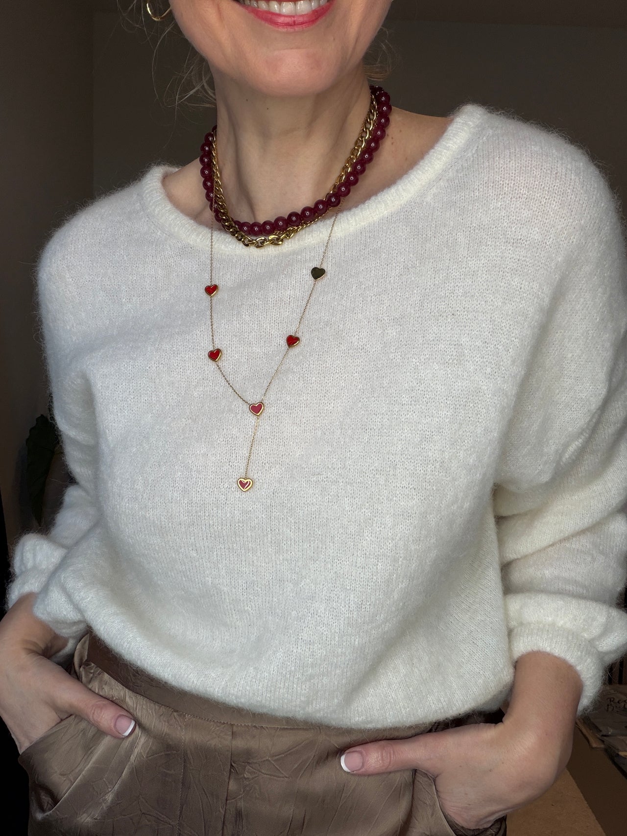 Y ketting hart