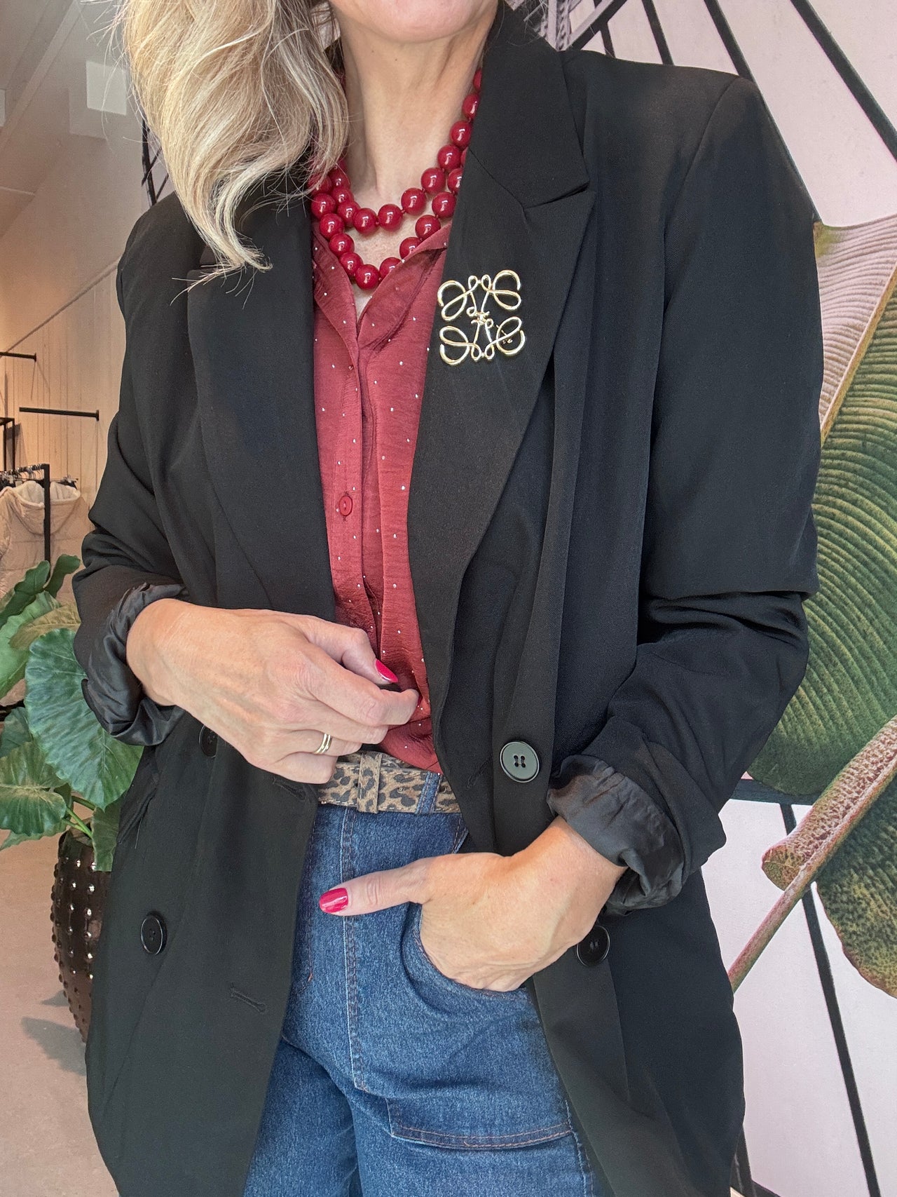 Blazer oversized inspired by