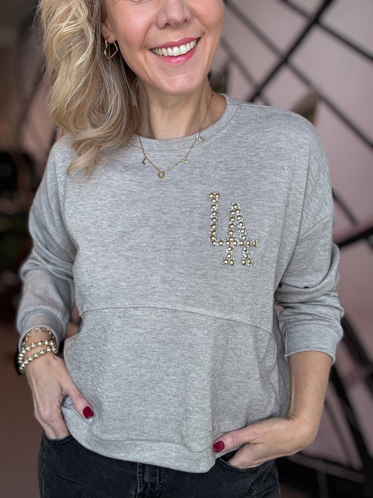 Sweater LA zand