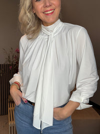 Thumbnail for Travelkwaliteit Blouse Bow