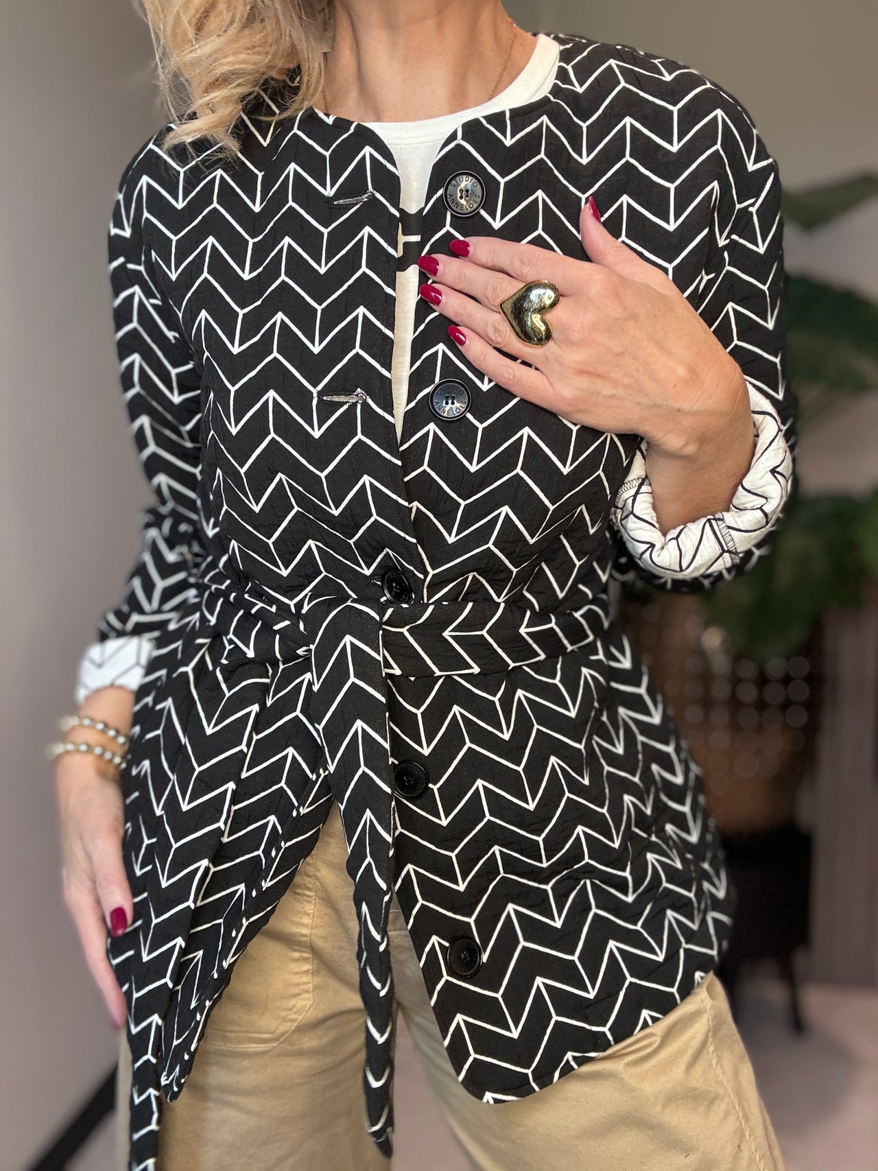 Karina's Vintage Studio Anneloes jacket maat XS