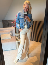 Thumbnail for Juno Bomber Jacket Denim
