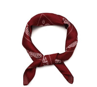 Thumbnail for Bandana bordeaux paisley