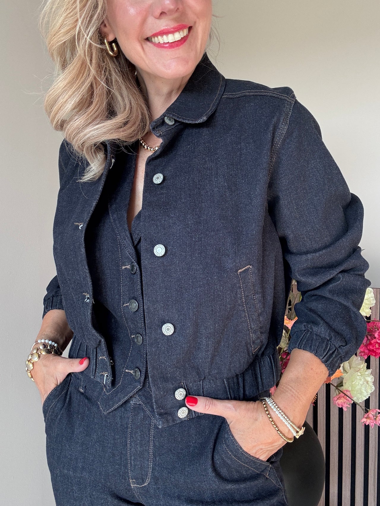 SRB4749 Bomber Denim Forever Blue