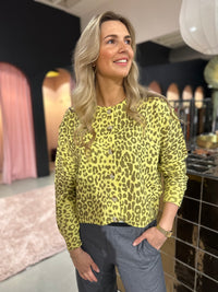 Thumbnail for KastGeluk Leopard vest yellow