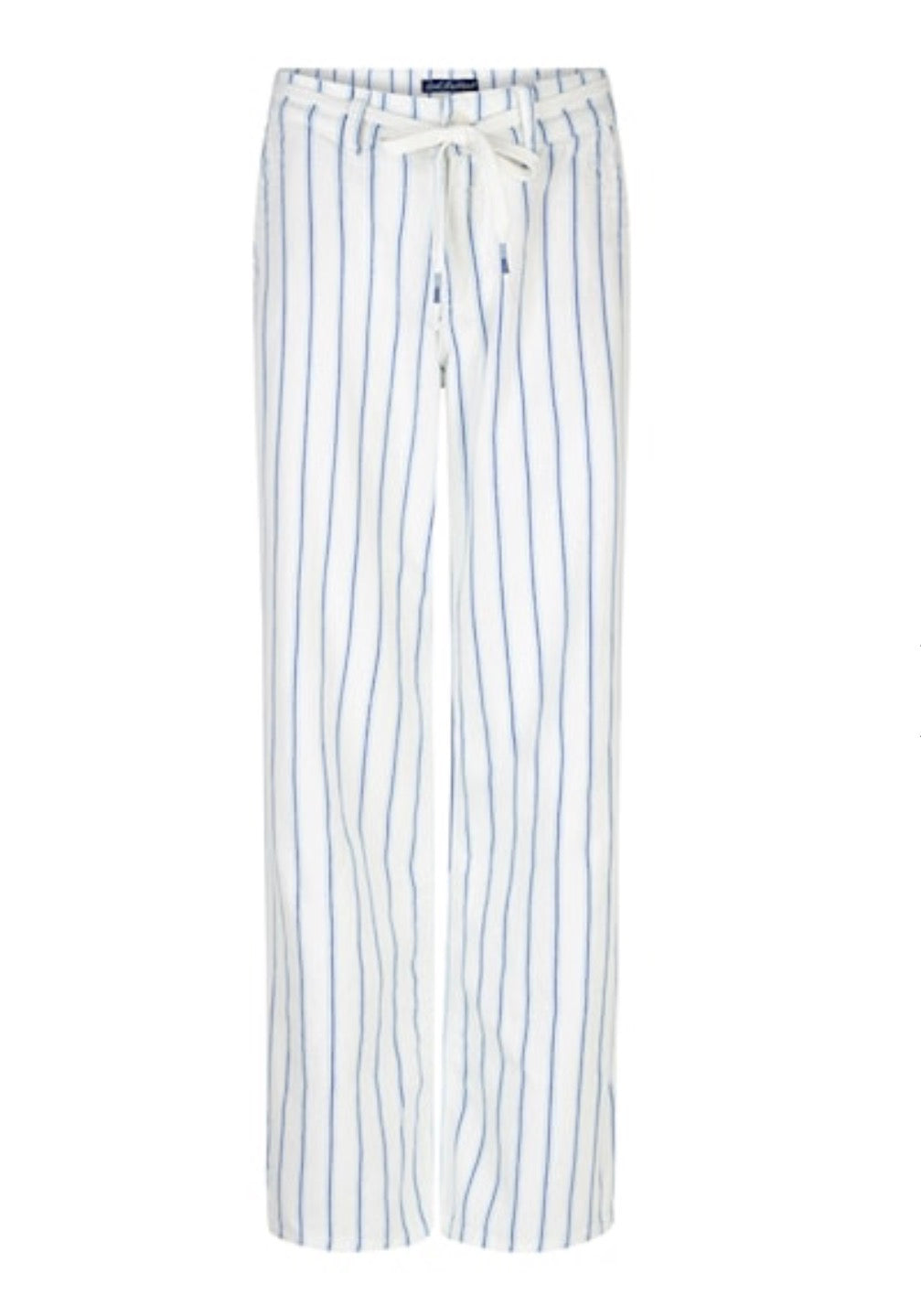 Colette Linen/Co pinstripe white/blu