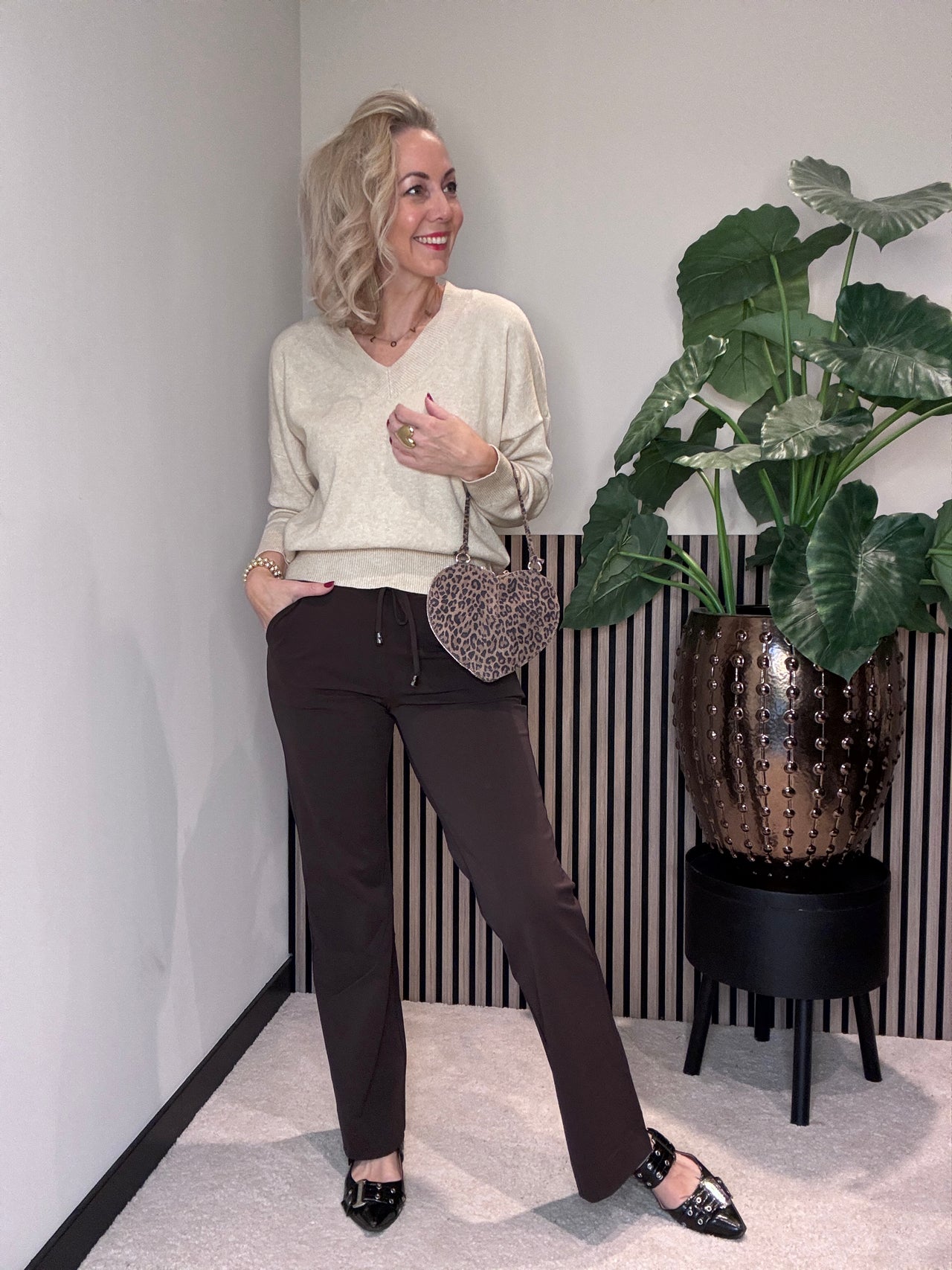 Broek straight travelkwaliteit