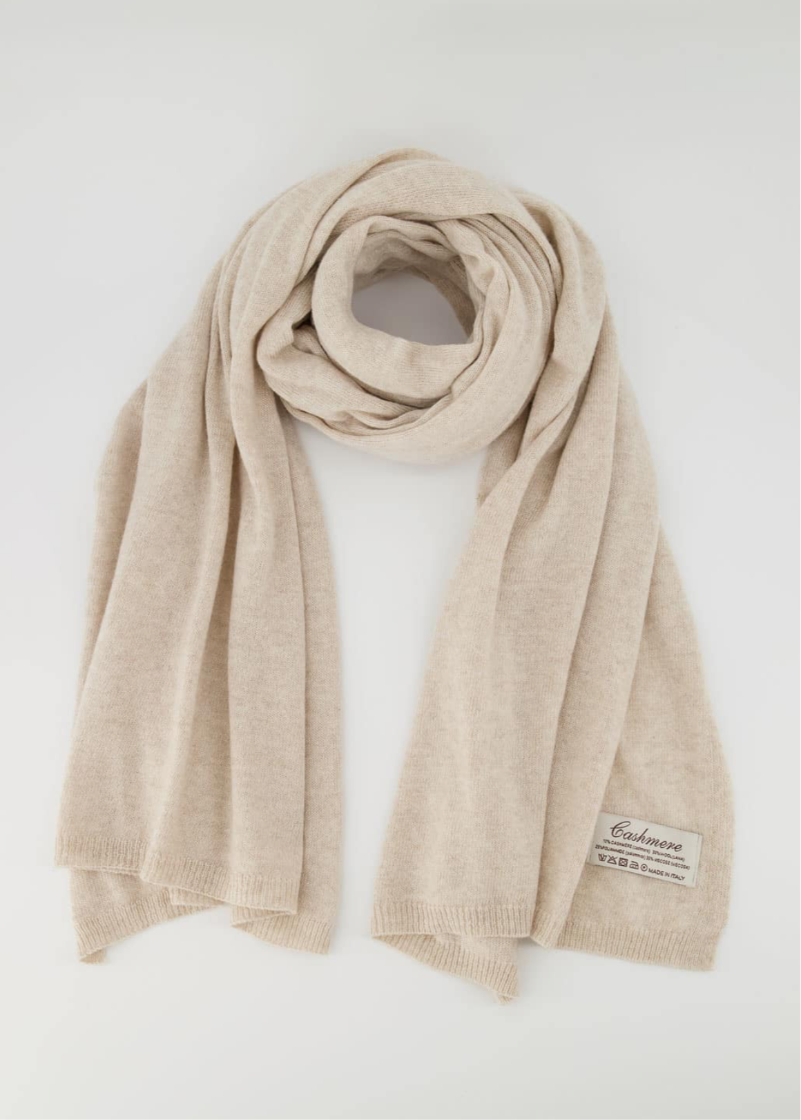 Kastgeluk nieuw binnen cassy cashmere sjaal ecru