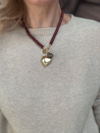 Thumbnail for Fushi ketting hart bruin