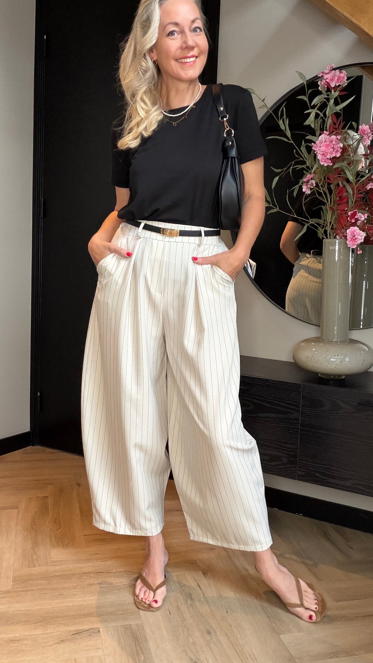 Mila pinstripe pants