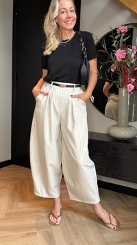 Thumbnail for Mila pinstripe pants