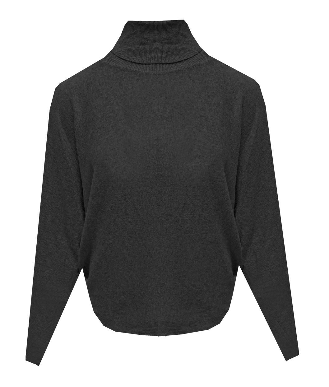 Oversized viscose fijn brei met col