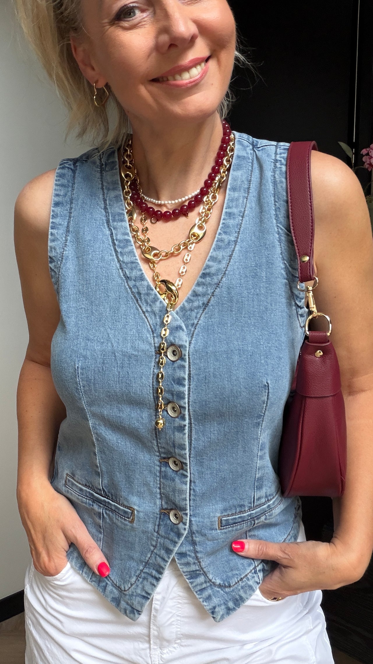Waistcoat Denim
