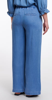 Thumbnail for Denim lyocell pants