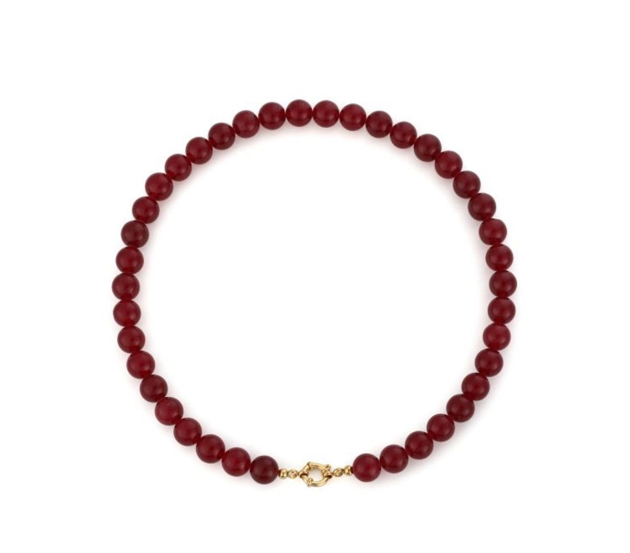 Kralenketting bordeaux