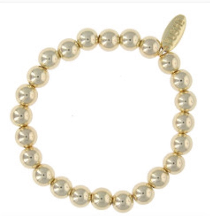 Fushi armband rond 8 mm 14 krt