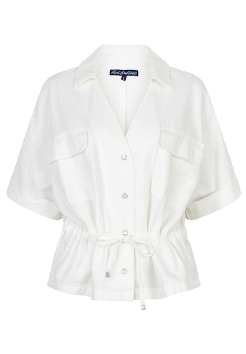 Drew Drawstring linnen/Co white