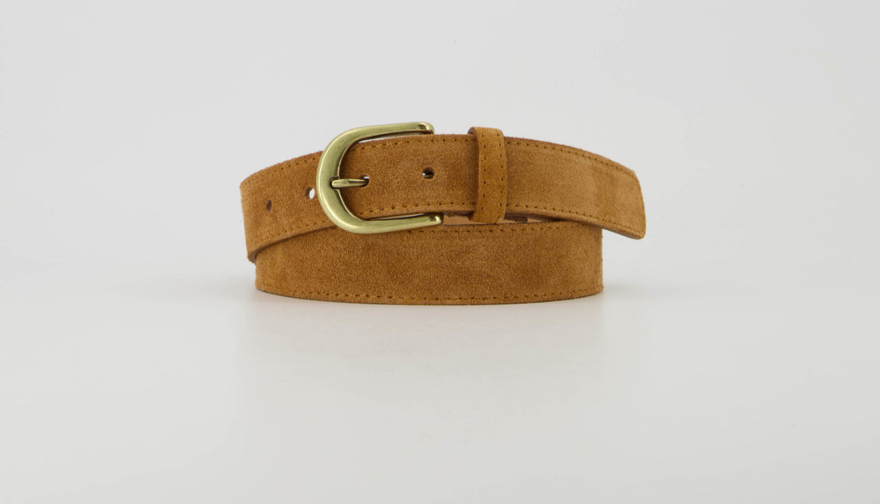 Suede riem basic