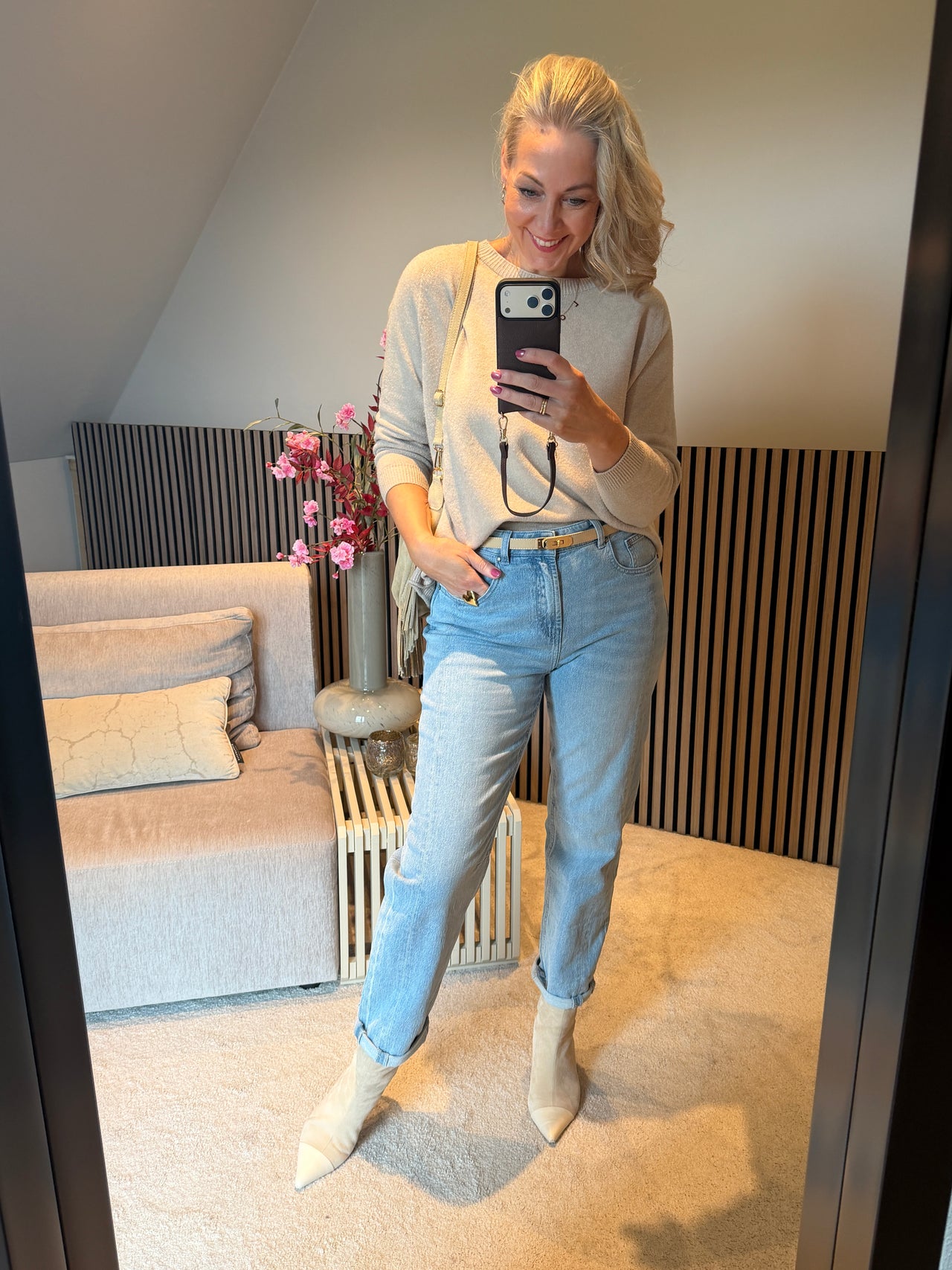 Caitlina Sidepatch Light Blue
