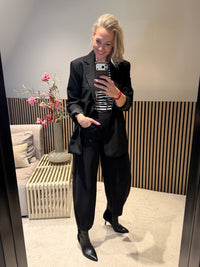 Thumbnail for Travelkwaliteit balloon trousers zwart