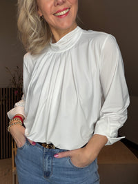 Thumbnail for Travelkwaliteit Blouse Bow