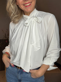 Thumbnail for Travelkwaliteit Blouse Bow