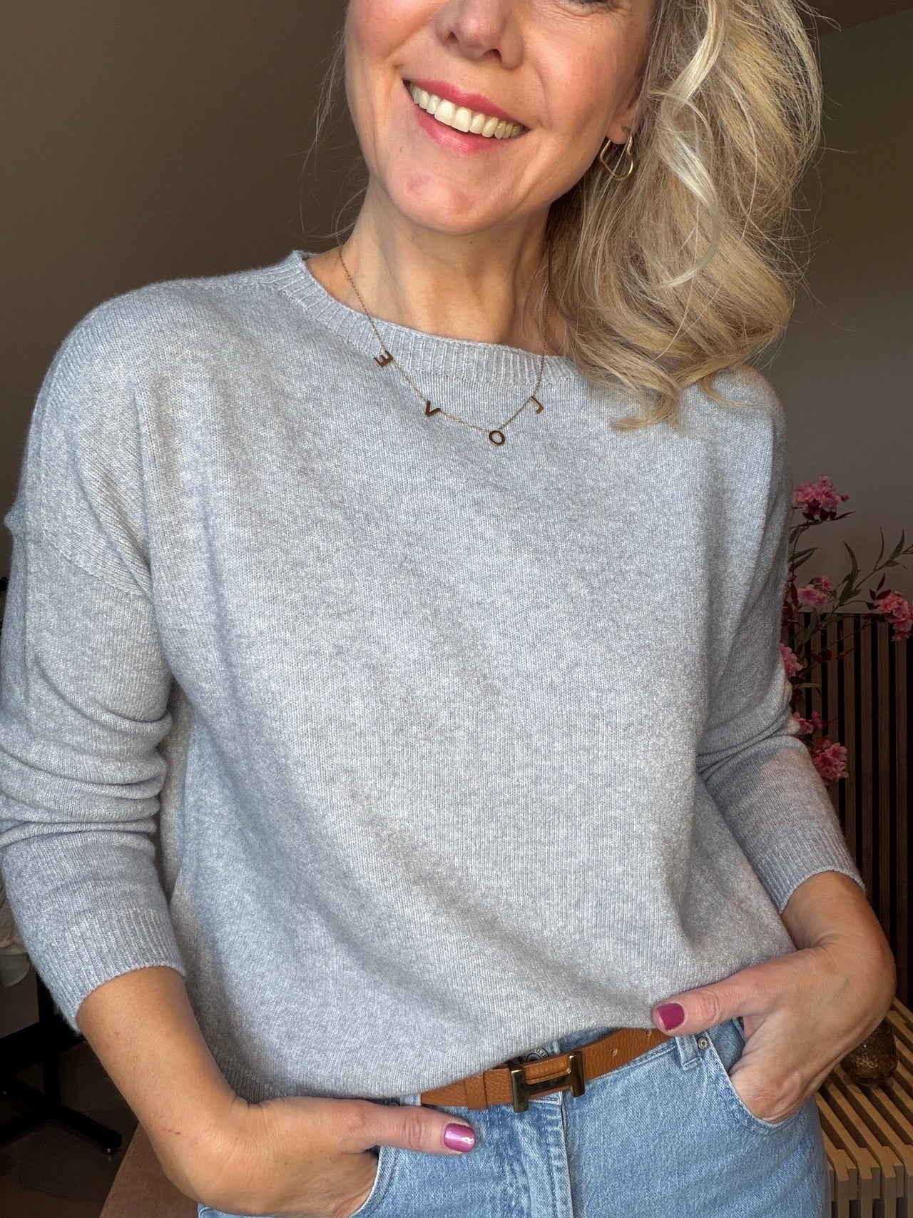 Viscose fijnbrei trui 8824