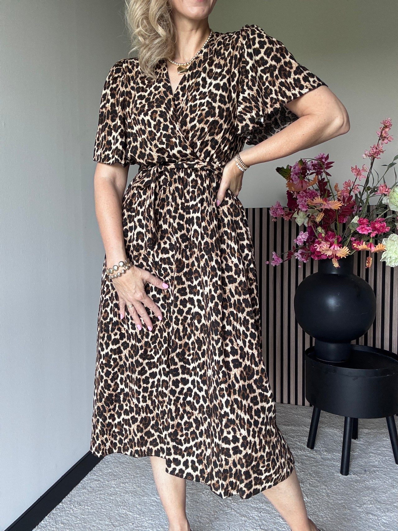 Jurk overslag Leopard