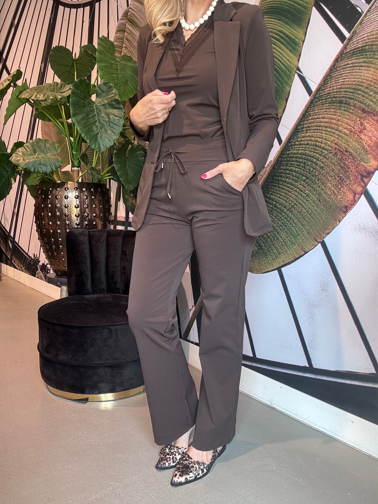 Broek straight travelkwaliteit