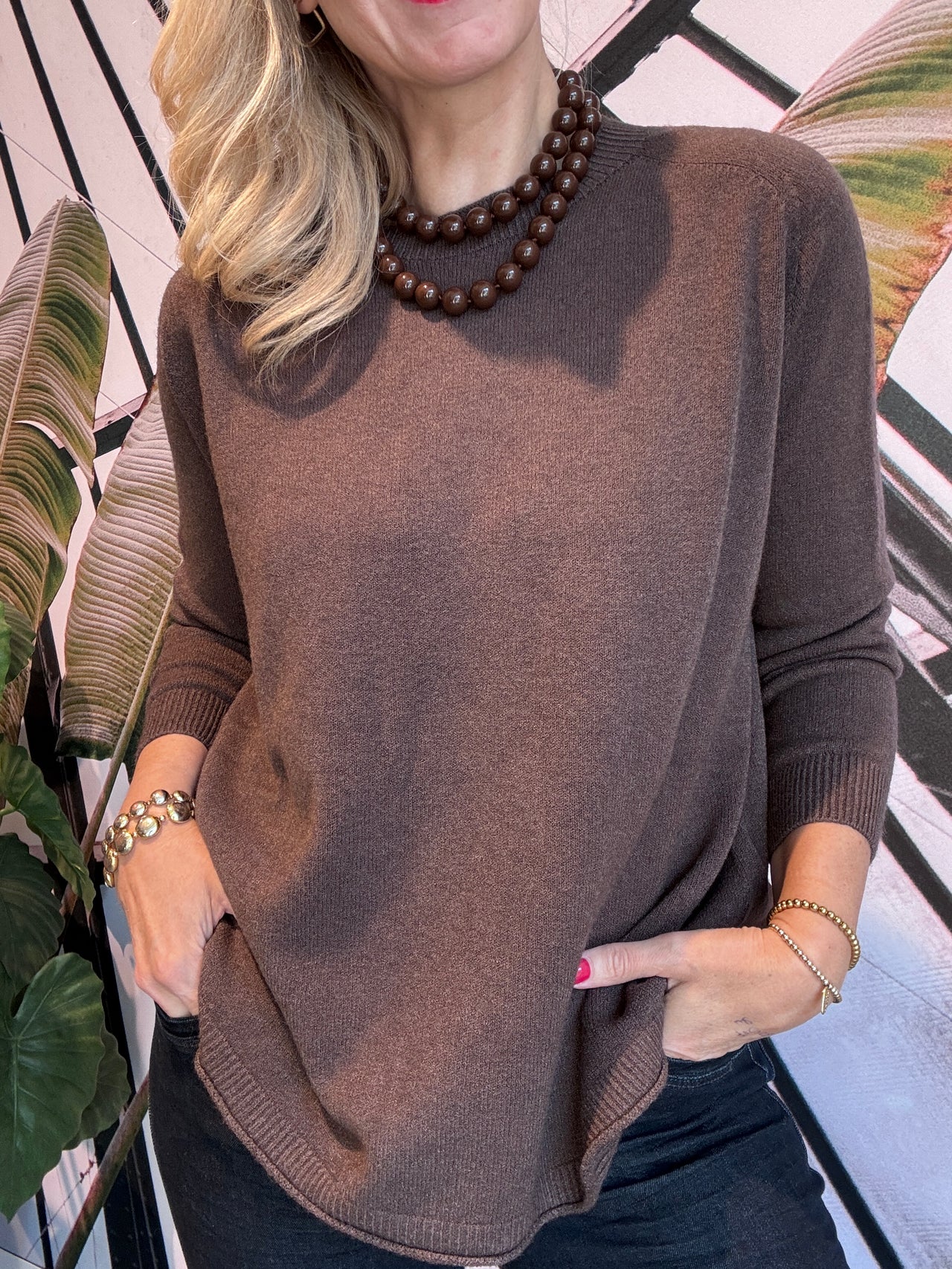 Viscose fijn brei oversized 8882