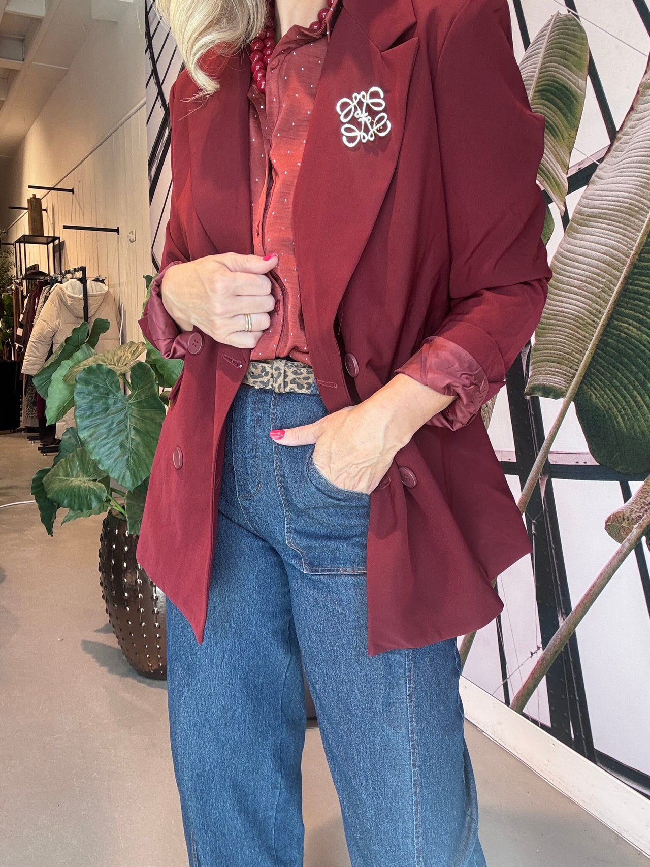 Blazer oversized inspired by