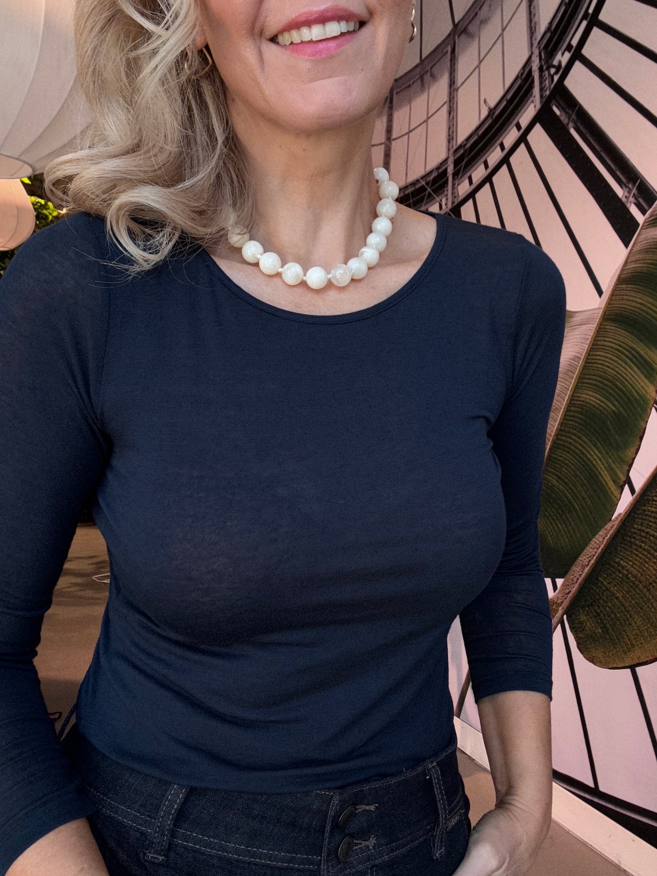 Oroblu Perfect line cashmere top
