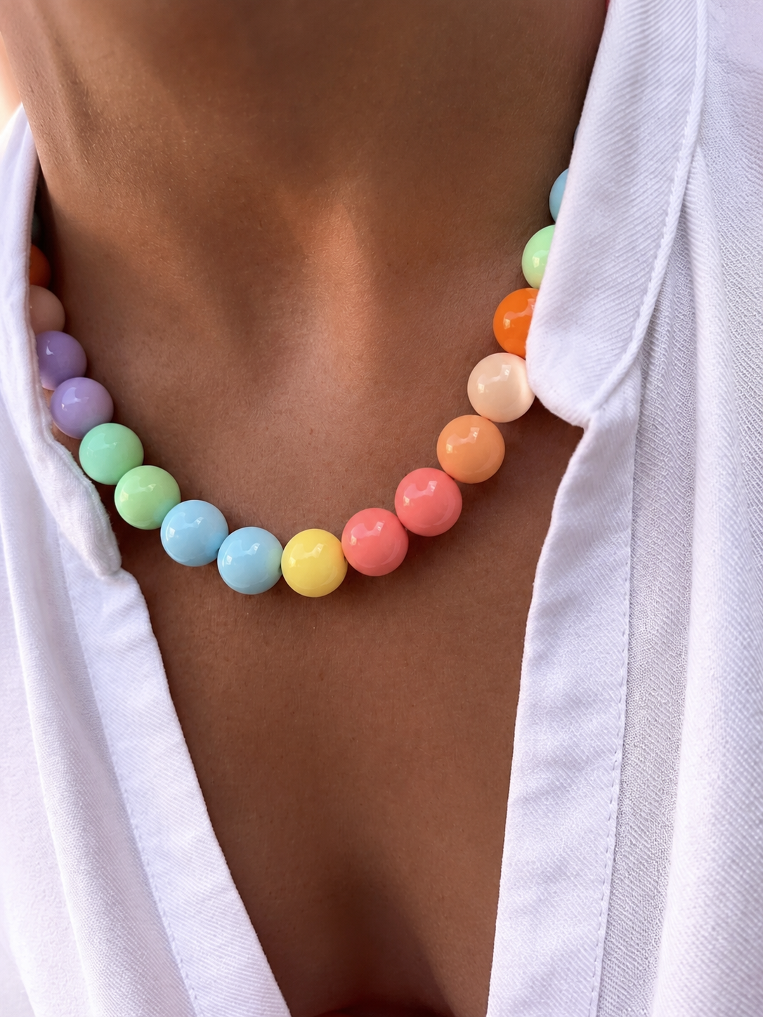 Fushi ketting kralen mix