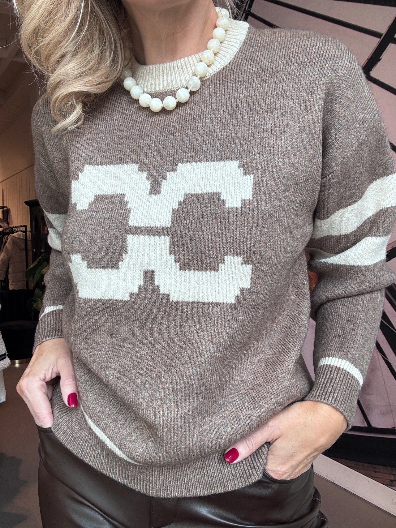 RowCC Coco Logo Knit