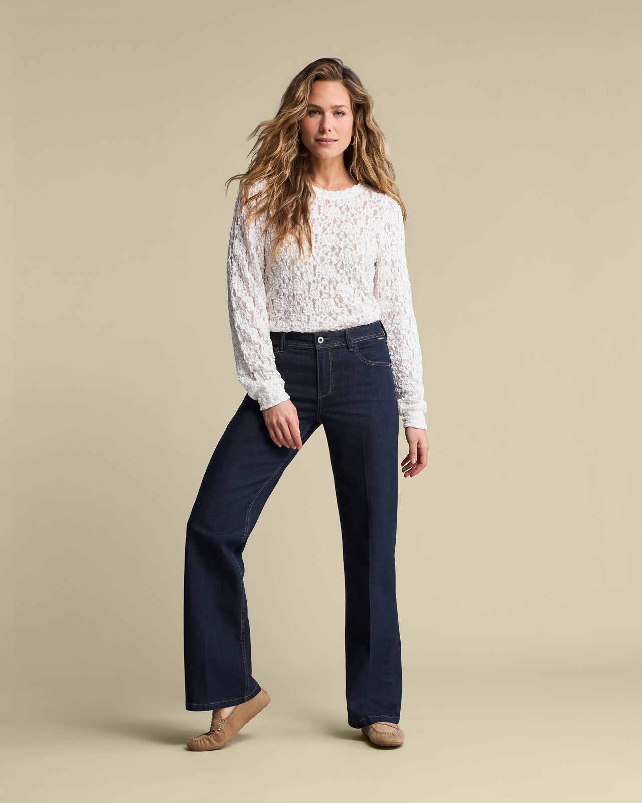 Colette 5 pocket forever blue