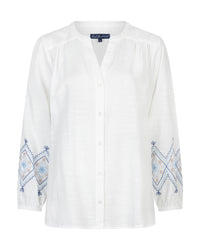 Thumbnail for Blouse & Embroidery Bluemulti