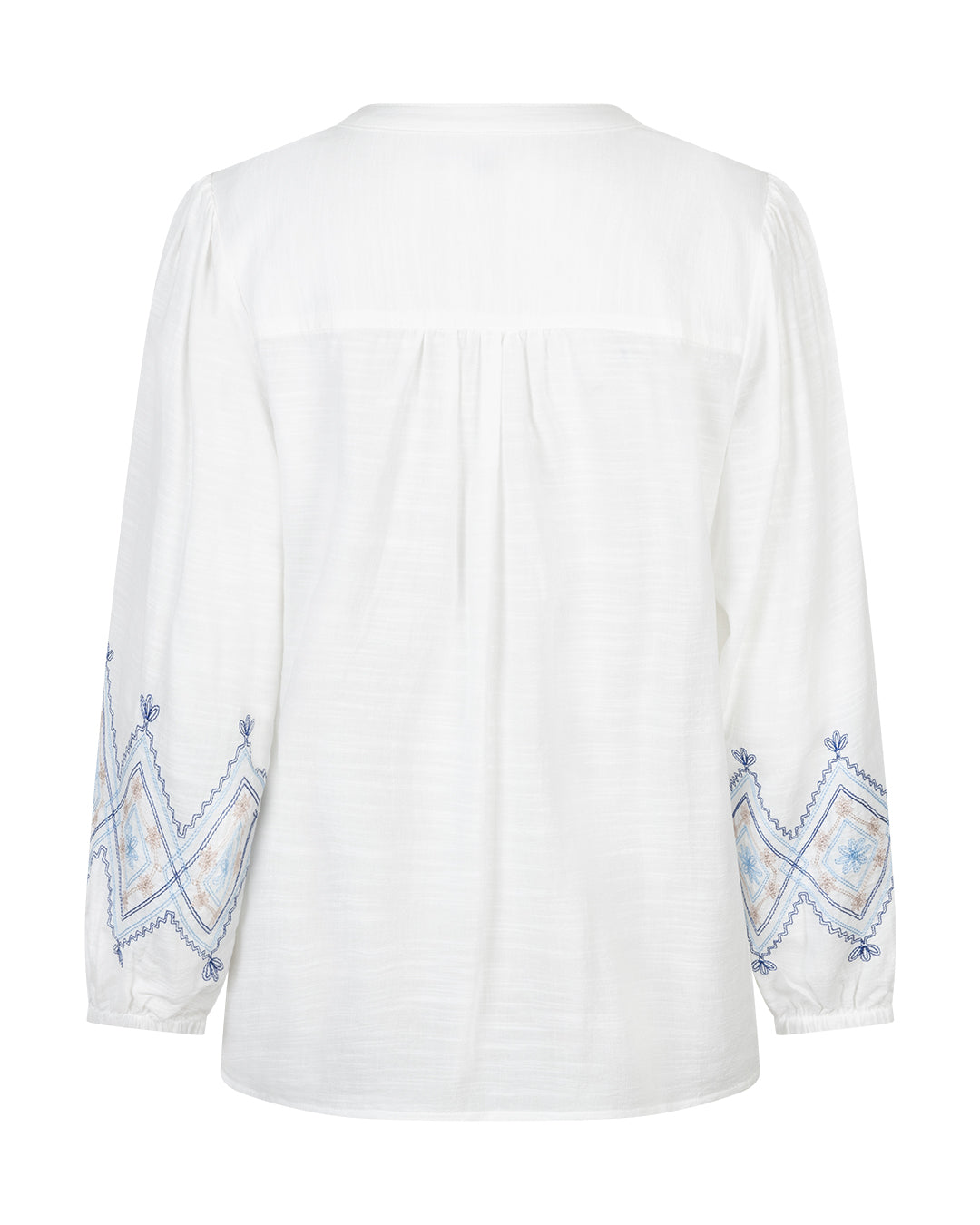 Blouse & Embroidery Bluemulti