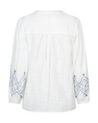 Thumbnail for Blouse & Embroidery Bluemulti