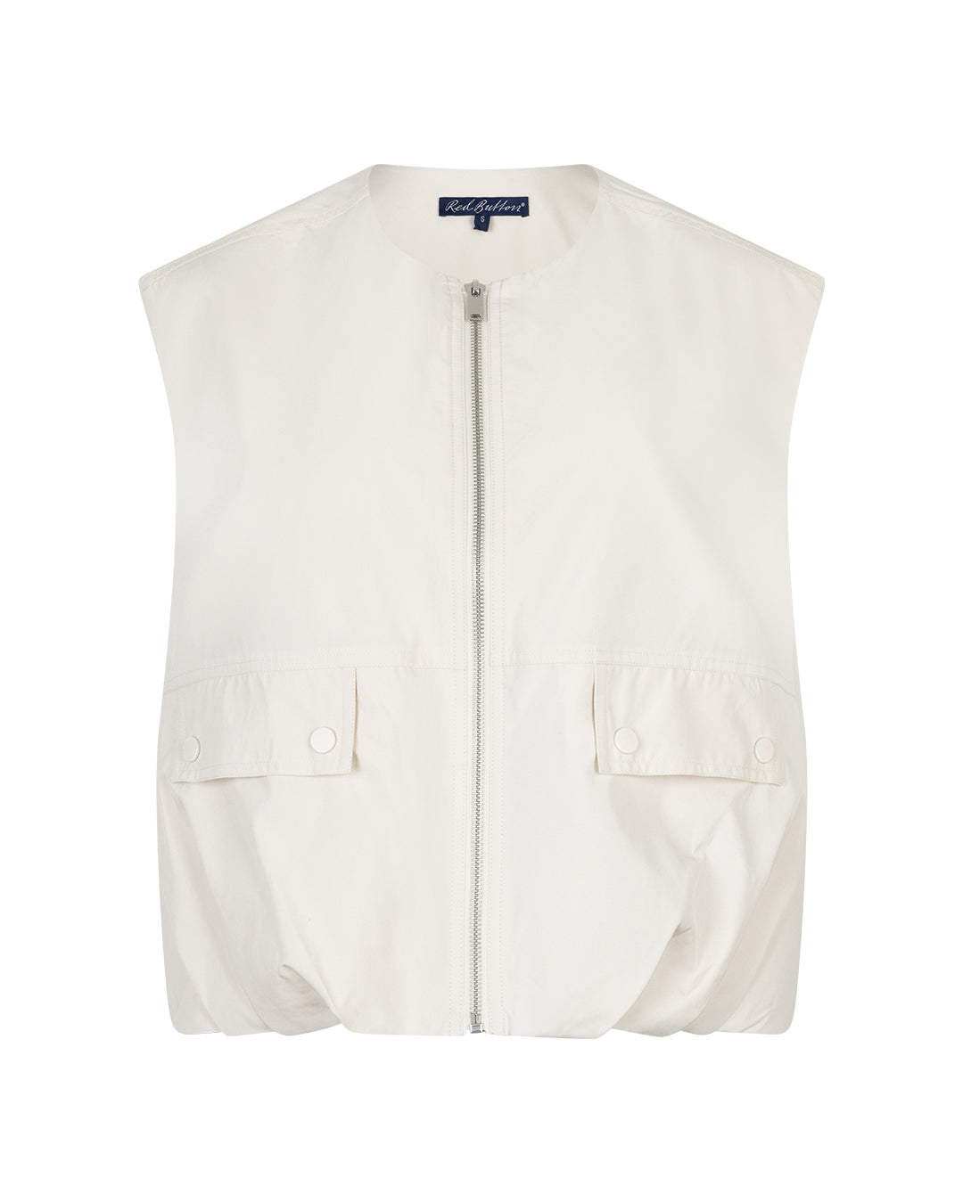 Ivy Sleeveless Gathering Pearl