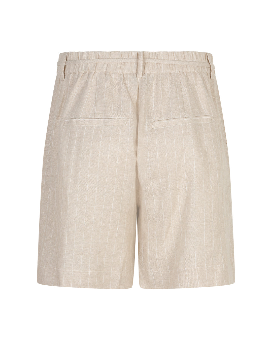 Cami Short Linnen Viscose Pinstripe